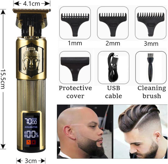Andowl Rechargeable Hair Clipper Gold Q-TF12