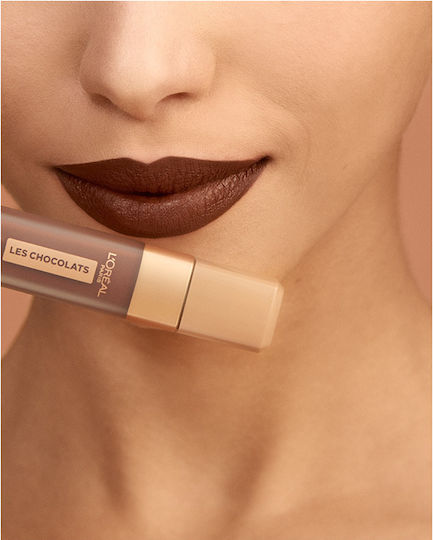 L'Oreal Paris Les Chocolates Ultra Matte Long Lasting Liquid Lipstick Matte 70 Yum 7.6ml