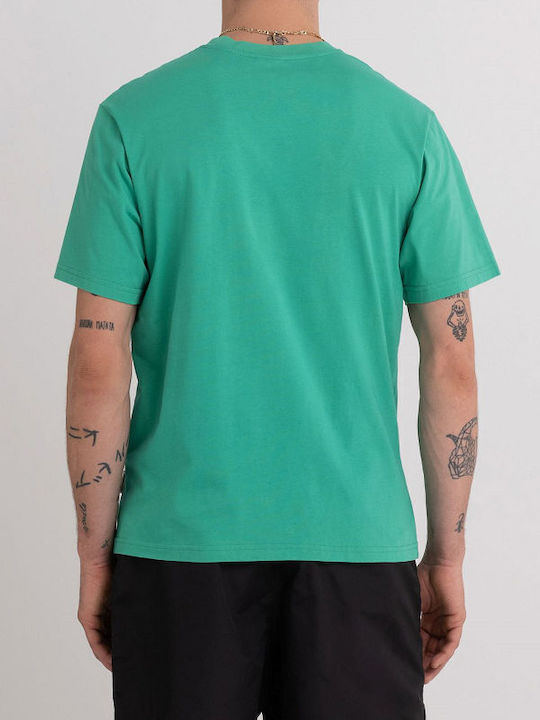 Franklin & Marshall T-shirt Bărbătesc cu Mânecă Scurtă Verde