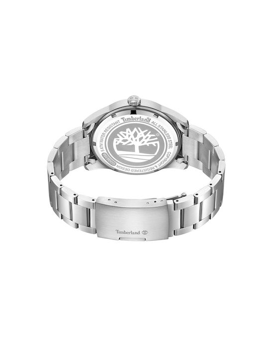 Timberland Northbridge Uhr Batterie mit Silber Metallarmband