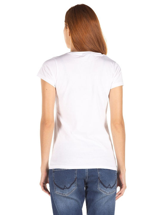 District75 Women's Athletic T-shirt White