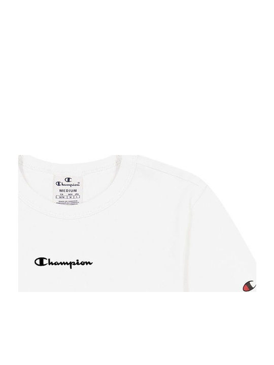 Γυναικείο Crop T-shirt Λευκό