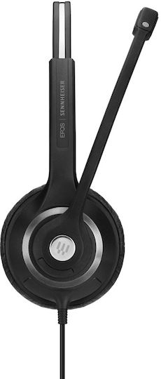 Epos Impact SC 260 USB Auf dem Ohr Multimedia-Headsets mit Mikrofon und Verbindung USB-A in Schwarz Farbe