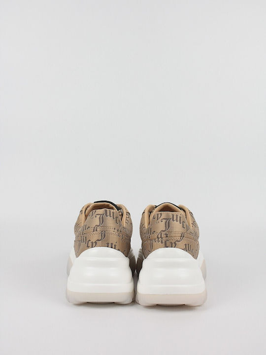 Valentina Γυναικεία Sneakers Μπεζ