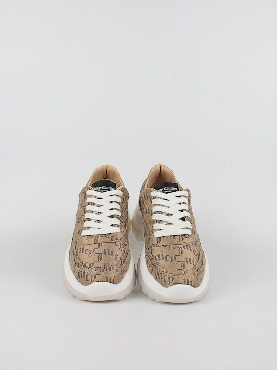 Valentina Γυναικεία Sneakers Μπεζ