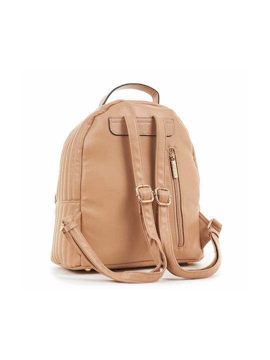 Verde Women's Bag Backpack Beige