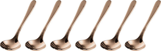 Sambonet Taste Set Linguri Cafea Ceai Inox Maro 6 Bucăți
