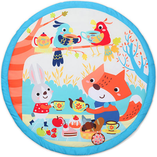 Babyono Forest Tea Party Baby Playmat for Newborns