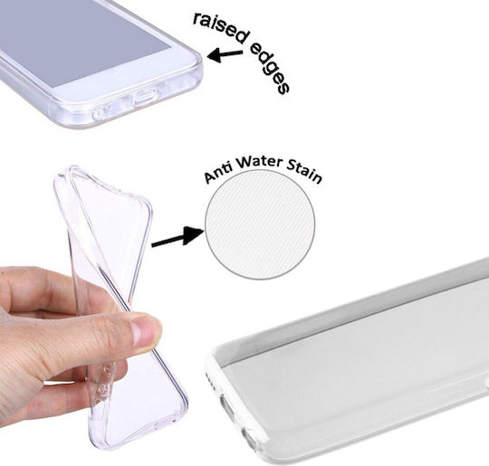 Volte-Tel Slimcolor Air Umschlag Rückseite Silikon Transparent (Galaxy A14)