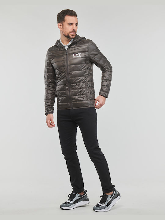Winter Jacke Braun