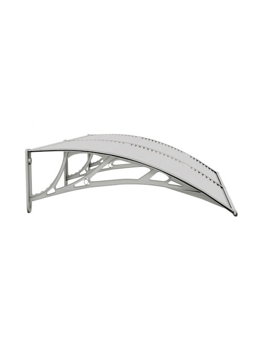 vidaXL Polycarbonat Kapuzinerdach Tür/Fenster P150xB80cm