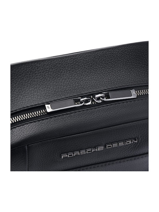 Herren Necessaire in Schwarz Farbe 23cm