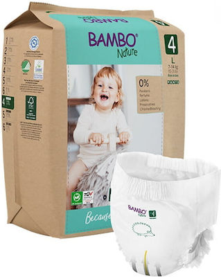 Bambo Nature Eco Friendly Πάνες Βρακάκι No. 4 για 7-14kg 20τμχ