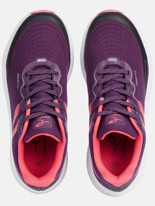 Oz 2.4 Kids Sports Shoes Running with Laces Purple