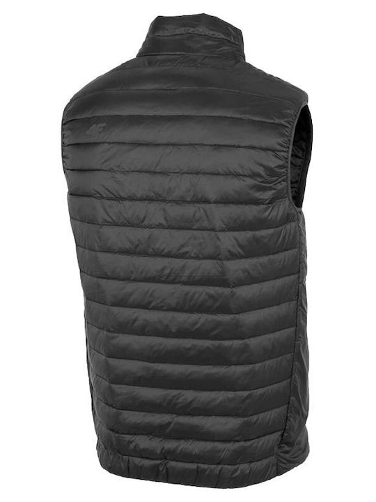 4F Men's Sleeveless Jacket Black