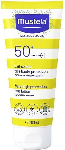 Mustela Waterproof Baby Sunscreen Emulsion SPF50 100ml