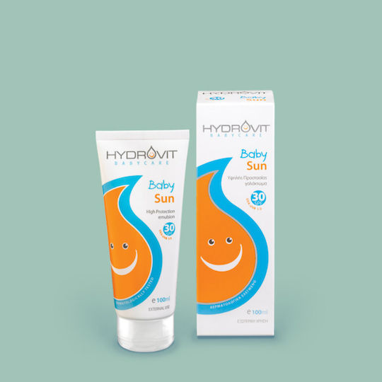 Target Pharma Hydrovit Baby Sunscreen Emulsion for Face & Body SPF30 100ml