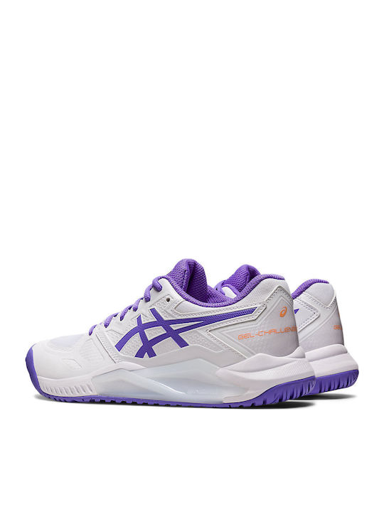 ASICS Gel-Challenger 13 Women's Tennis Shoes for All Courts White / Amethyst