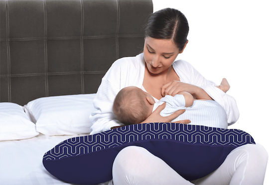 Greco Strom Pregnancy & Breastfeeding Pillow Gray 65cm