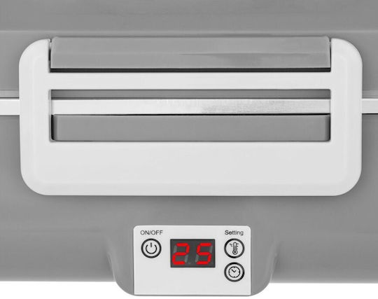 N'Oveen Inox Electric & Thermo Lunch Box Dark Grey 1000ml