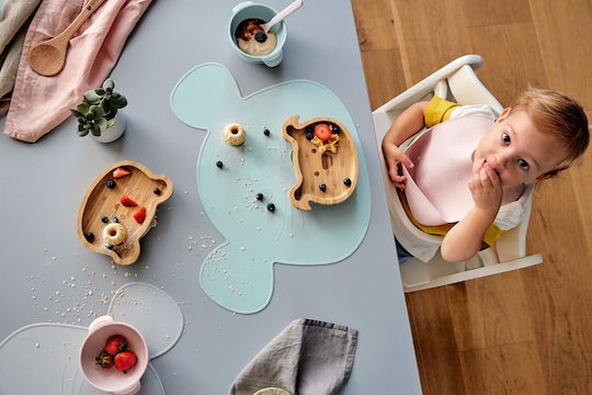 Laessig Baby & Toddler Plates & Bowls Laessig Children's Food Plate from Bamboo Brown