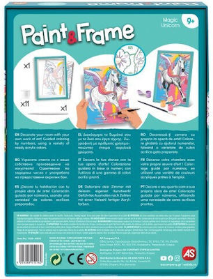 AS Painting Paint & Frame Magic Unicorn for Children 9++ Years