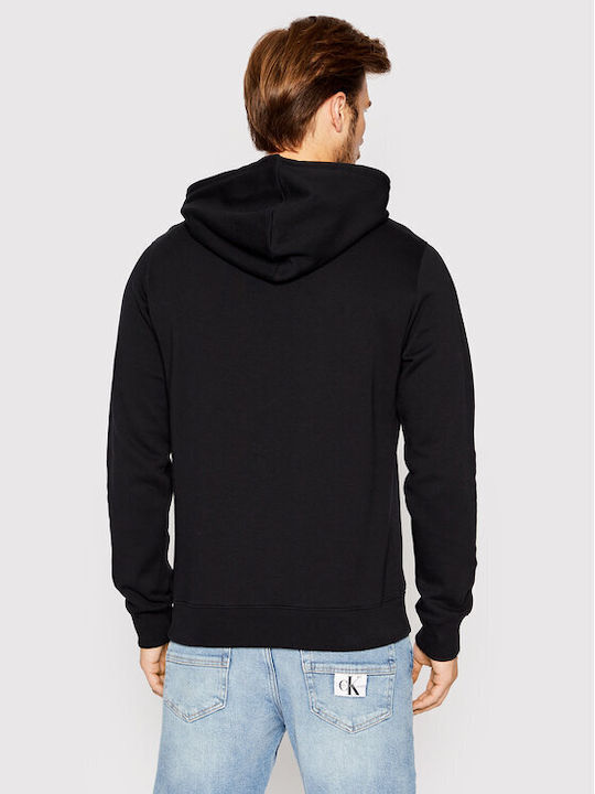 Calvin Klein Herren Sweatshirt mit Kapuze Schwarz