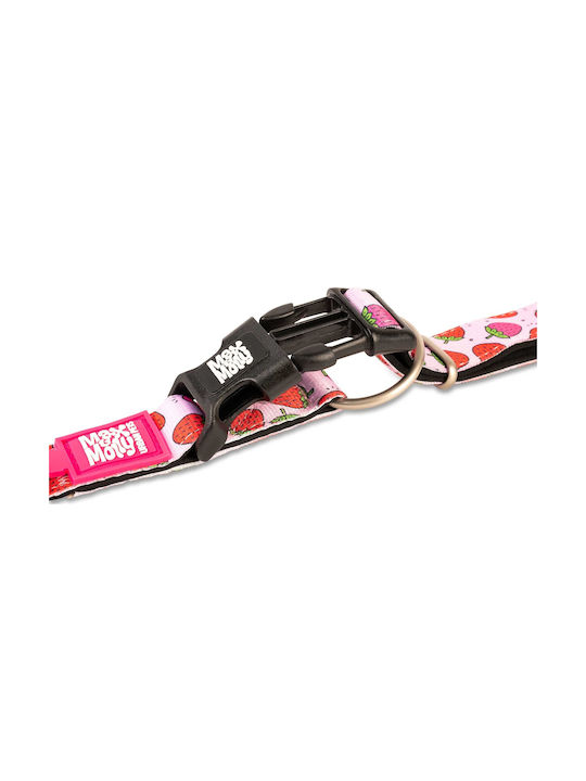 Max & Molly Strawberry Dream Ошийник За Кучета Large 25мм х 39 - 62см