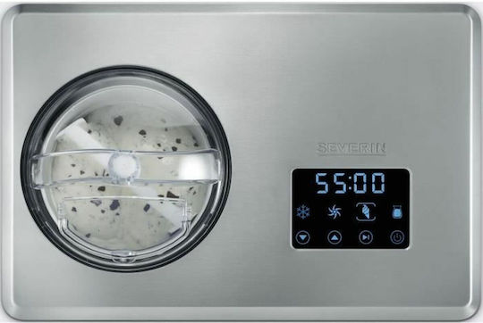 Severin EZ7405 Yogurt Maker with Container and Digital Display 2lt Silver 180W