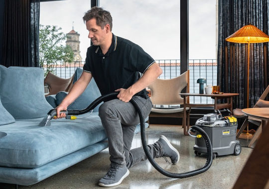 Karcher Puzzi 8/1 Facelift Vacuum Wet / Dry 1200W with Plastic Bin 8lt