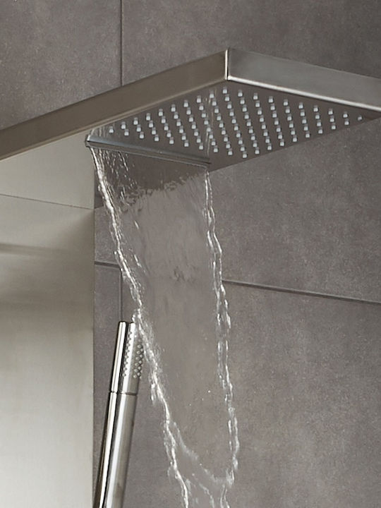 Dolce Vita Elite Elite-110 Silver Hydromassage Shower Column