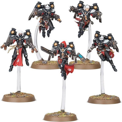 Games Workshop Warhammer Adepta Sororitas: Seraphim Squad Unpainted Figures