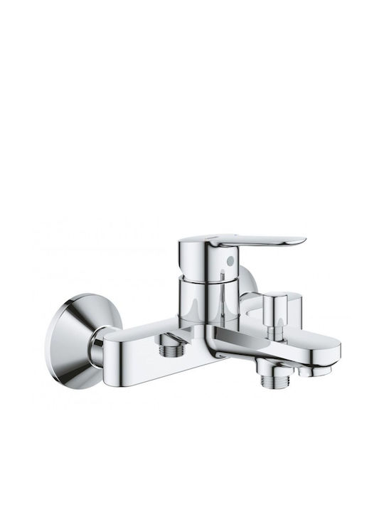Grohe Bauedge Αναμεικτική Μπαταρία Μπανιέρας Ασημί