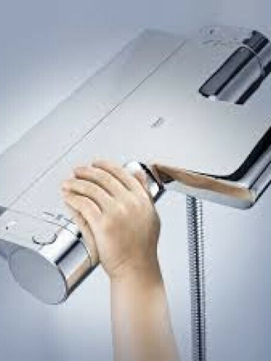 Grohe Grohtherm 2000 Bade- / Duscharmatur Badewanne Thermostatische Silber