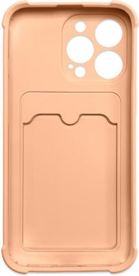 Hurtel Card Armor Silicone Back Cover Durable Pink (Redmi Note 10 / 10s / Poco M5s)