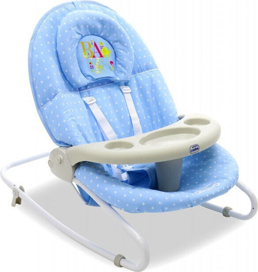 Asalvo Ηλεκτρικό Relax Μωρού Κούνια με Μουσική Blue για Παιδί έως 9kg