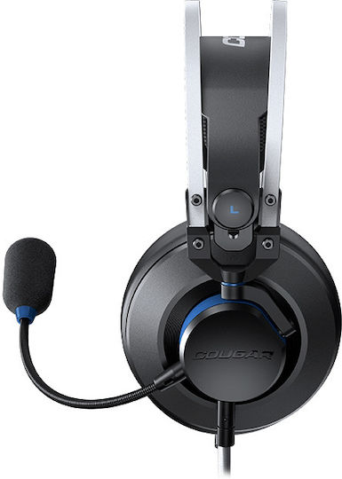 Cougar VM410 PS Over Ear Gaming Headset με σύνδεση 3.5mm for PC / PS5 / PS4 / XBOX