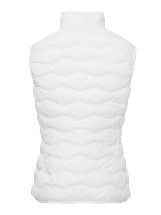 Emporio Armani Women's Short Puffer Jacket for Winter White