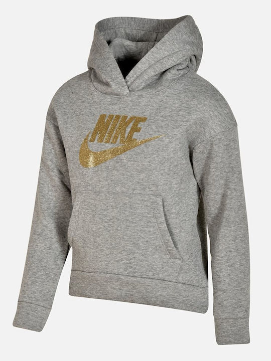 Nike Παιδικό Φούτερ Γκρι