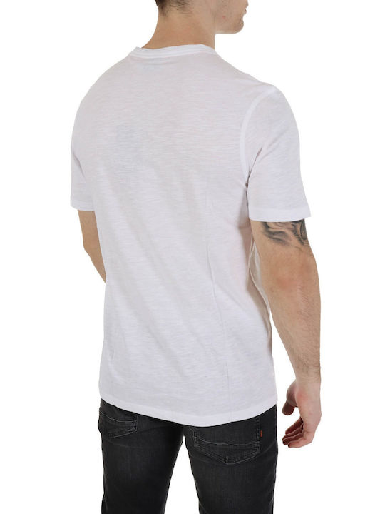 Hugo Boss Herren T-Shirt Kurzarm Weiß