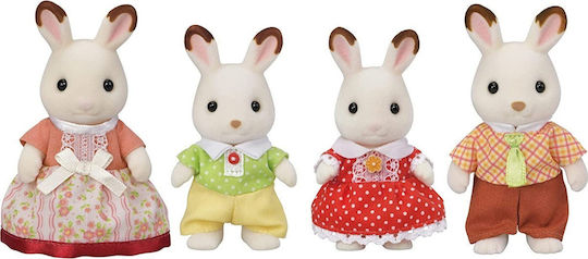 Epoch Toys Chocolate Rabbit Family Sylvanian Families για 3+ Ετών (Διάφορα Σχέδια)