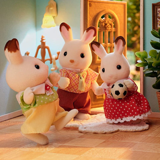 Epoch Toys Chocolate Rabbit Family Sylvanian Families για 3+ Ετών (Διάφορα Σχέδια)