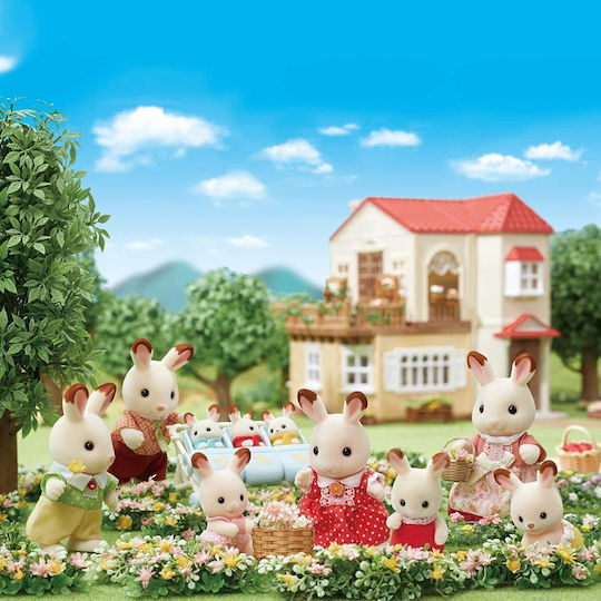 Epoch Toys Chocolate Rabbit Family Sylvanian Families για 3+ Ετών (Διάφορα Σχέδια)