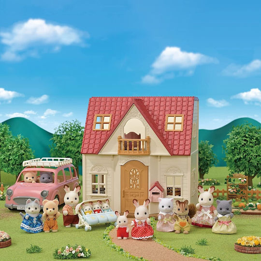 Epoch Toys New Red Roof Cosy Cottage Starter Home Sylvanian Families για 3+ Ετών (Διάφορα Σχέδια)