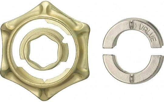 Hanayama Huzzle Cast Valve Γρίφος από Μέταλλο 515067