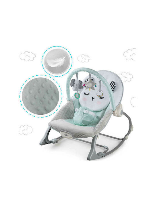 Ricokids Elektrisch Baby Relax mit Vibration Mint für Kind bis 9kg