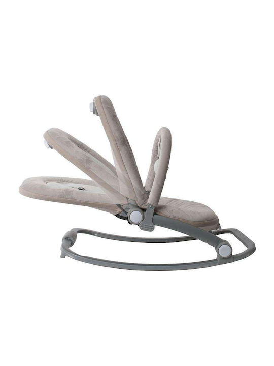 Bo Jungle Electric Baby Relax Rocker with Music and Vibration Taupe for Child up to 18kg