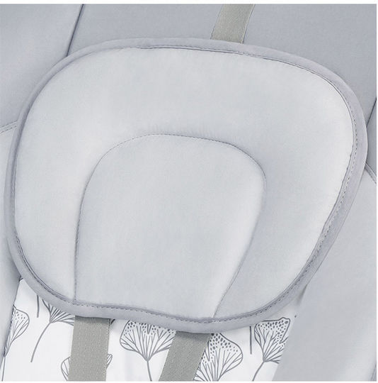 Kinderkraft Ηλεκτρικό Relax Μωρού Luli με Μουσική Grey για Παιδί έως 9kg