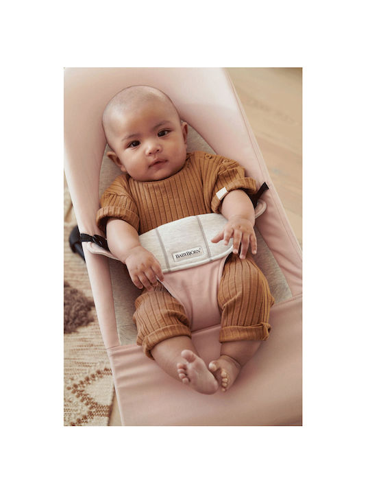 BabyBjorn Manual Baby Relax Balance Soft Light Pink & Grey for Child up to 13kg