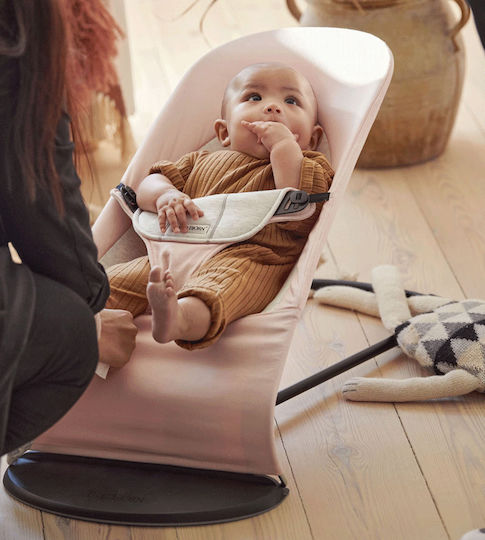 BabyBjorn Manual Baby Relax Balance Soft Light Pink & Grey for Child up to 13kg